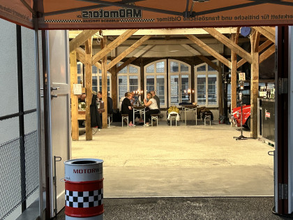 Das Oldtimerlager als Event-Location